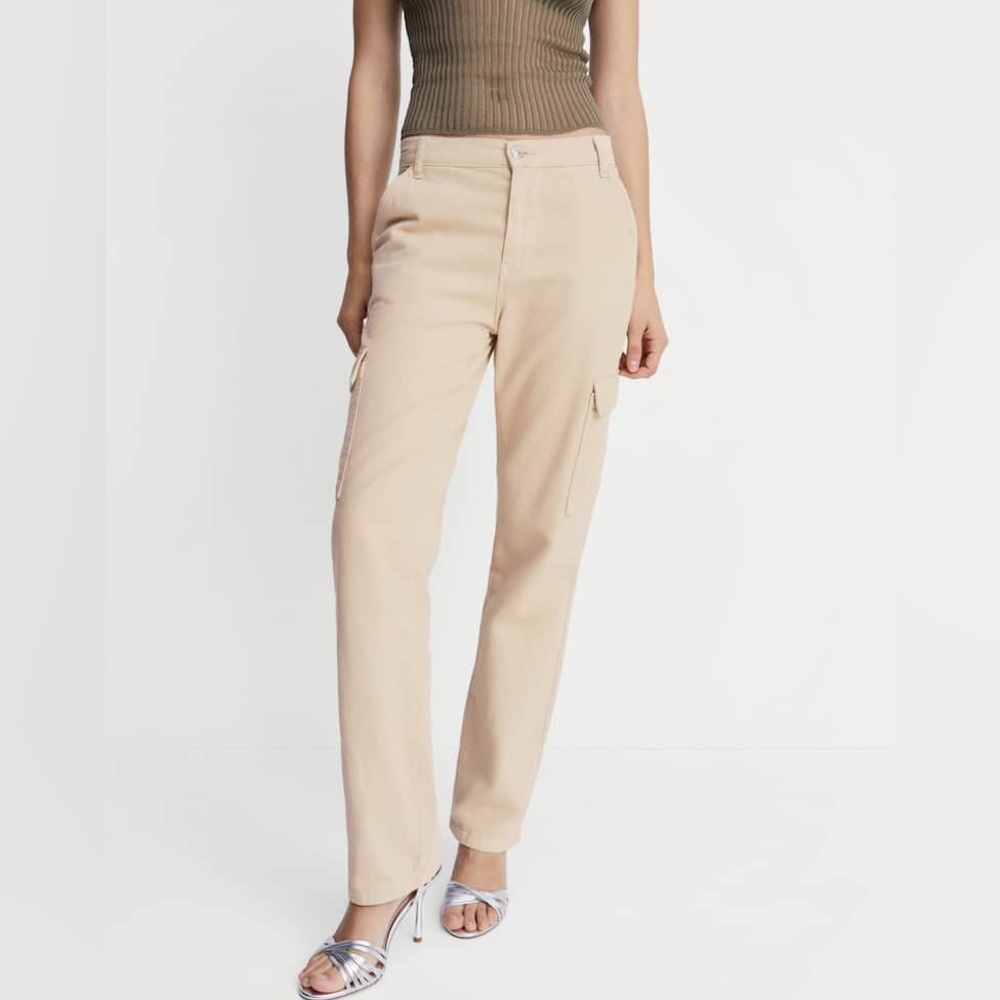 Mango pocket cargo pants